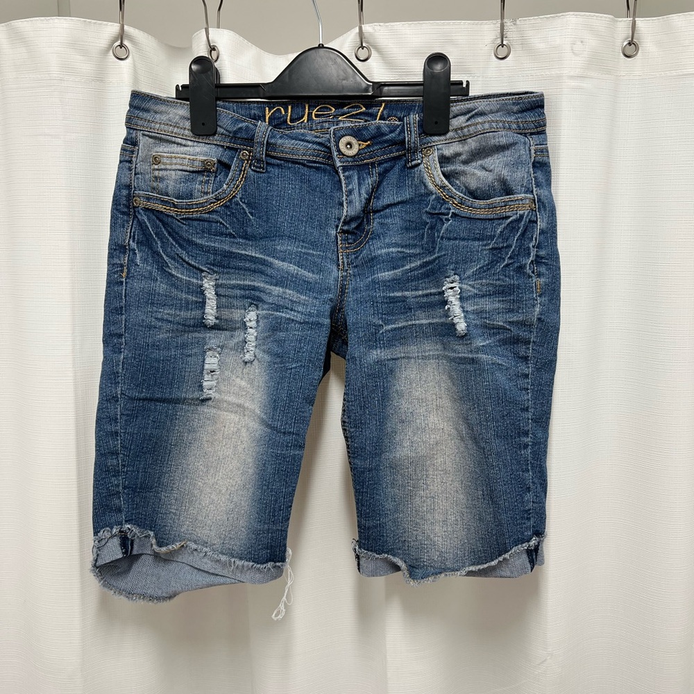 Rue21 Distressed Denim Shorts